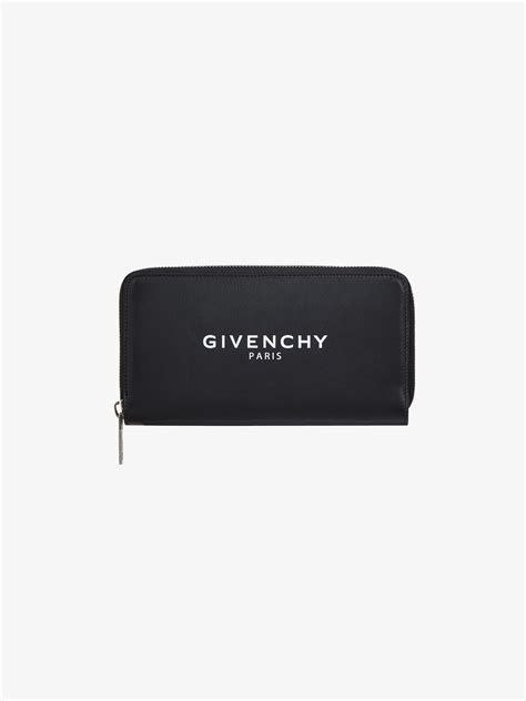 givenchy paris long zipped wallet|Givenchy wallet price.